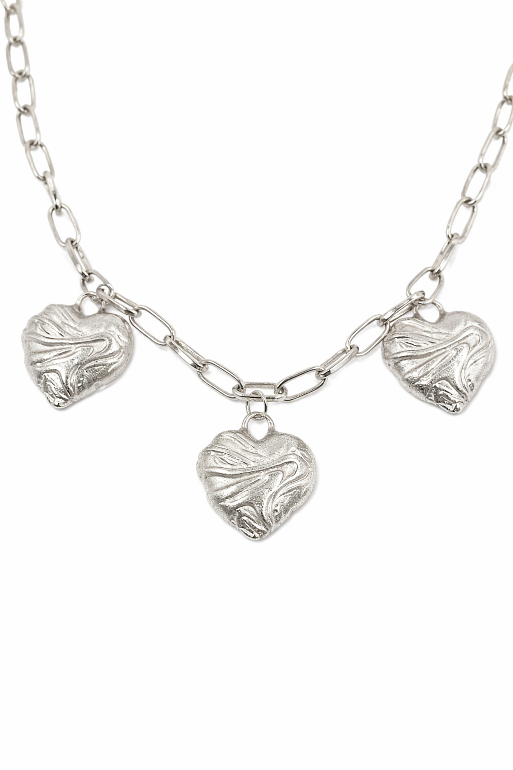 Talisma Collar Tres Corazones