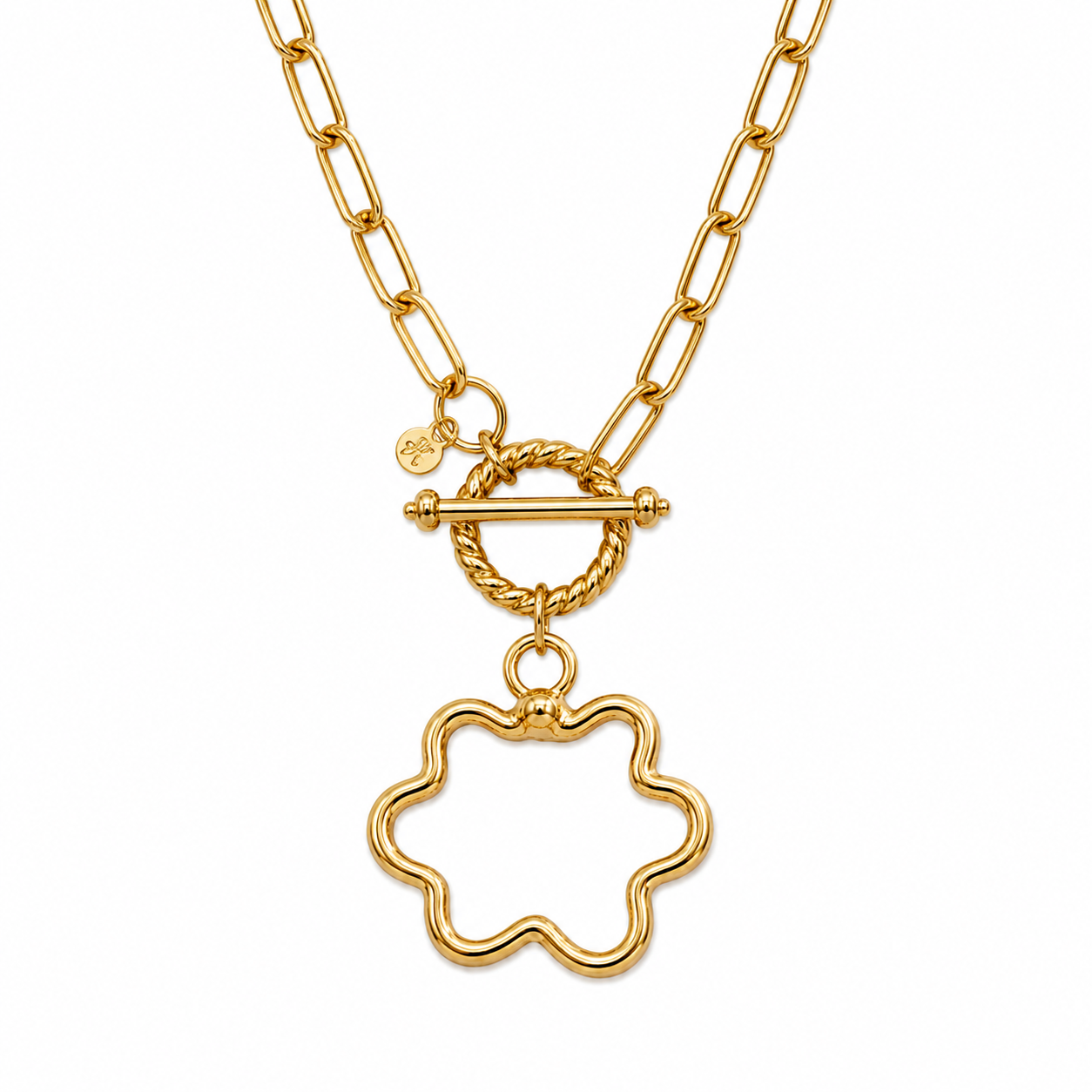 Oasis Collar Broche Al Frente