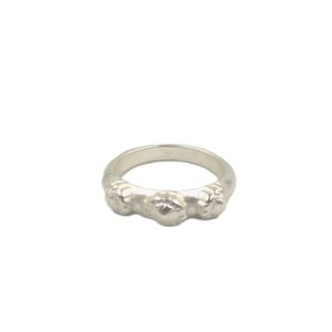 Aurora Caracola Anillo Plateado Kairos