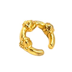 Aurora Caracola Earcuff Dorado