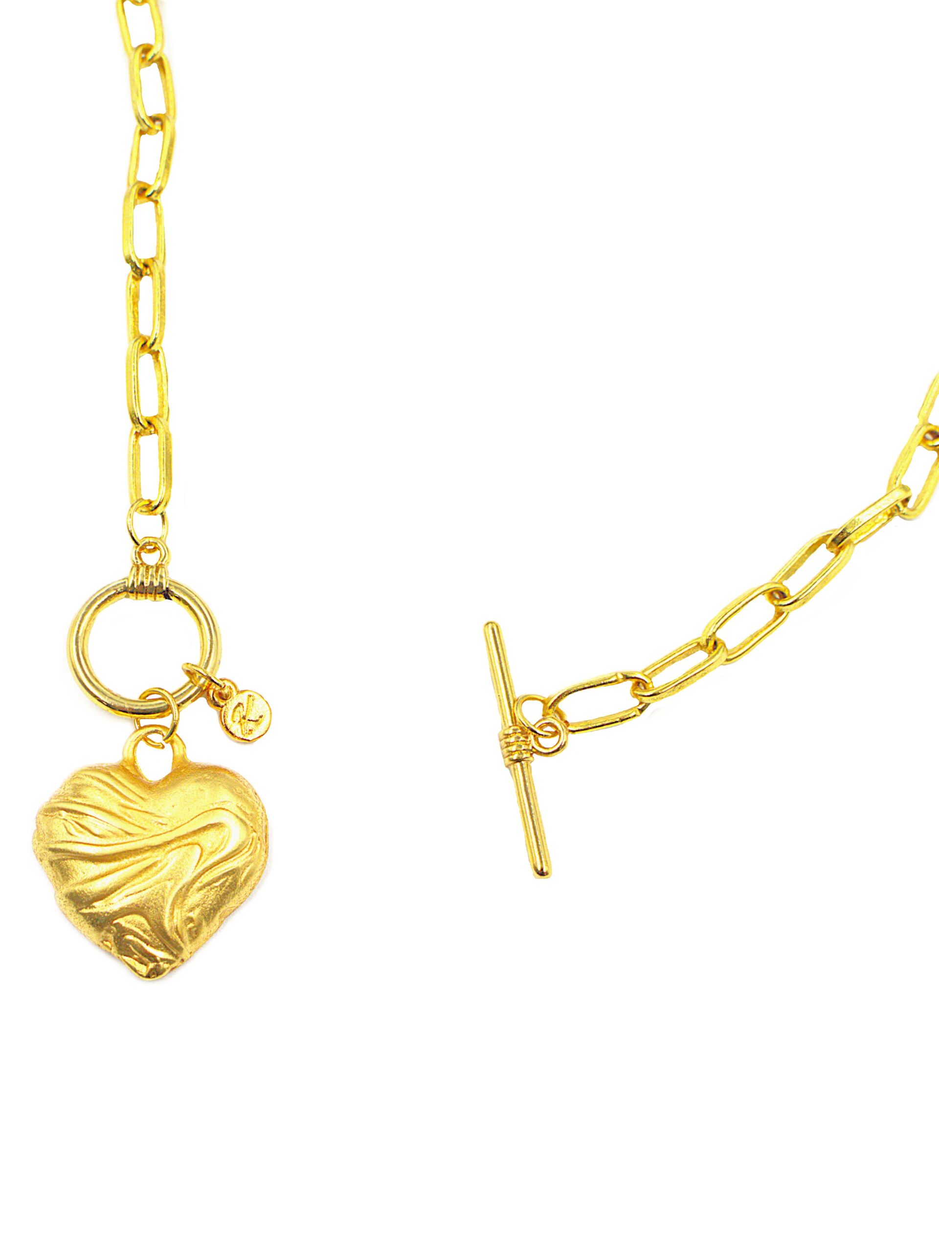 Talisma Collar Dorado (Broche al Frente) Talisma Collar Dorado (Broche al Frente)